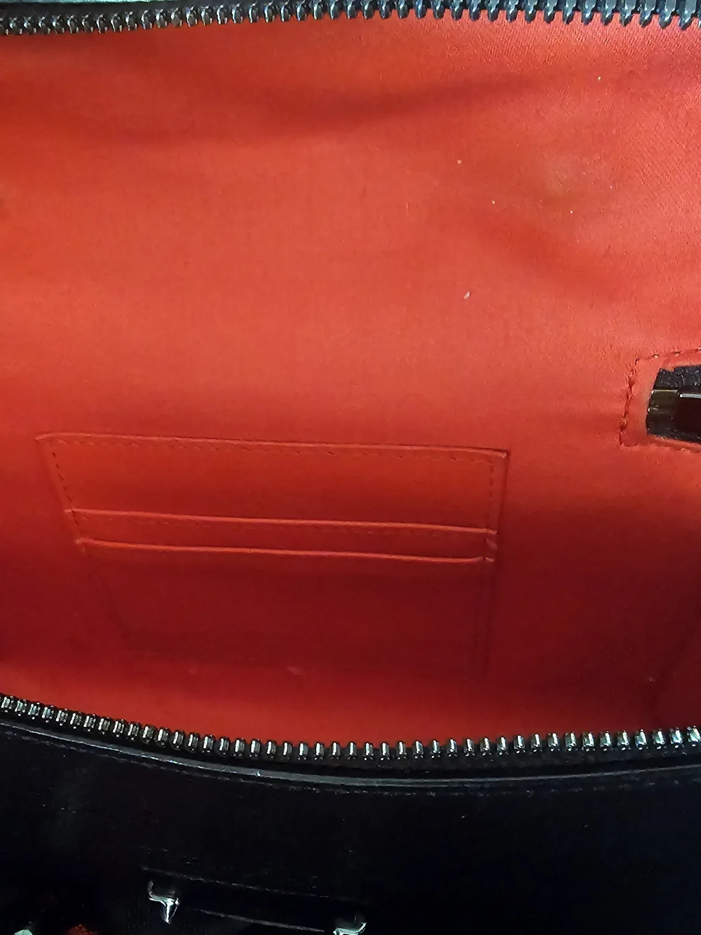 Christian Louboutin Bum Loubilab Black Pebbled Leather Crossbody Bag Red Lining